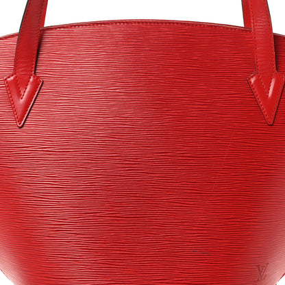 Louis Vuitton Epi Saint Jacques GM Castillan Red 8 of 11