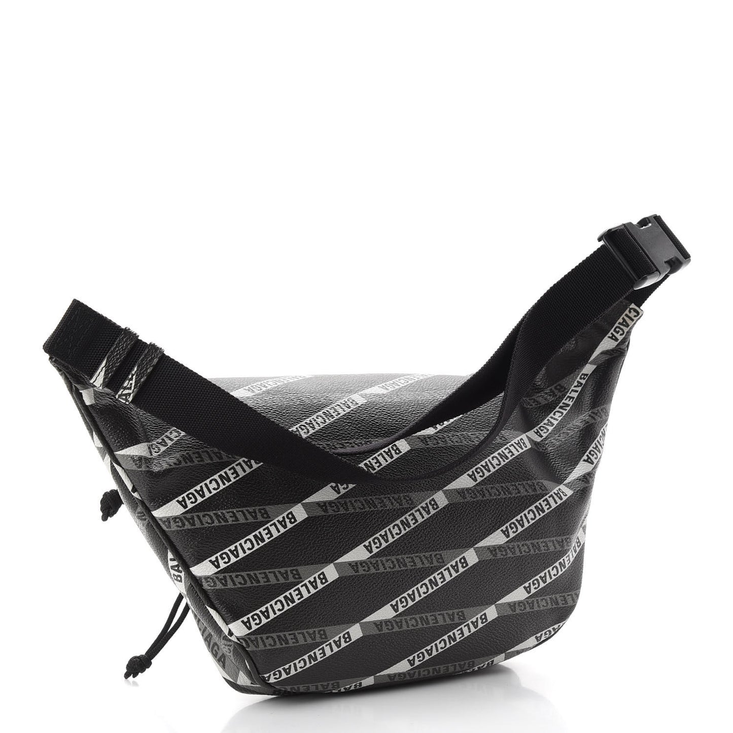 Coated Canvas Losange Monogram Explorer Belt Bag Black Grey