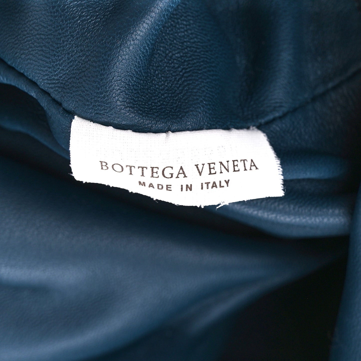 Nappa Intrecciato The Mini Pouch Deep Blue