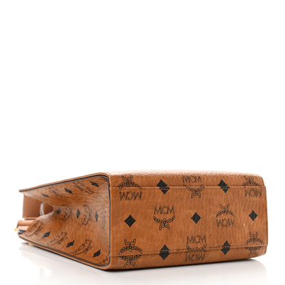 MCM Visetos Mini Klassik Tote Cognac 4 of 13
