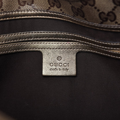 Gucci Crystal Monogram Medium Joy Shoulder Bag Bronze 8 of 14