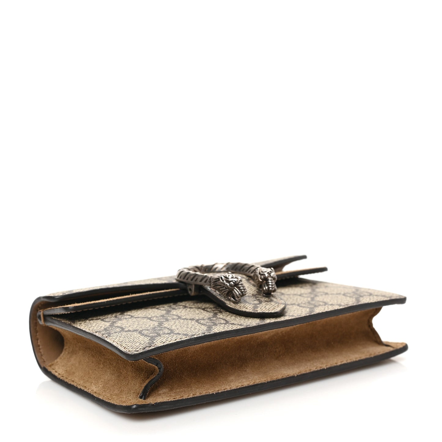 GG Supreme Monogram Super Mini Dionysus Shoulder Bag Taupe