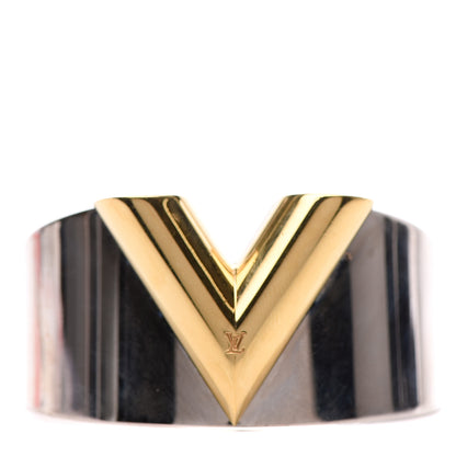 Louis Vuitton Metal Essential V Cuff Silver 1 of 4