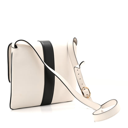 Gucci Calfskin Medium Arli Flap Shoulder Bag White 3 of 10