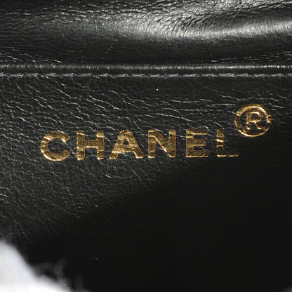 Chanel Velvet Micro Mini Kelly Flap Bag Black 7 of 9