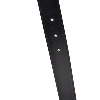Hermes Box Togo 32mm H Belt 80 Black Gold 7 of 8