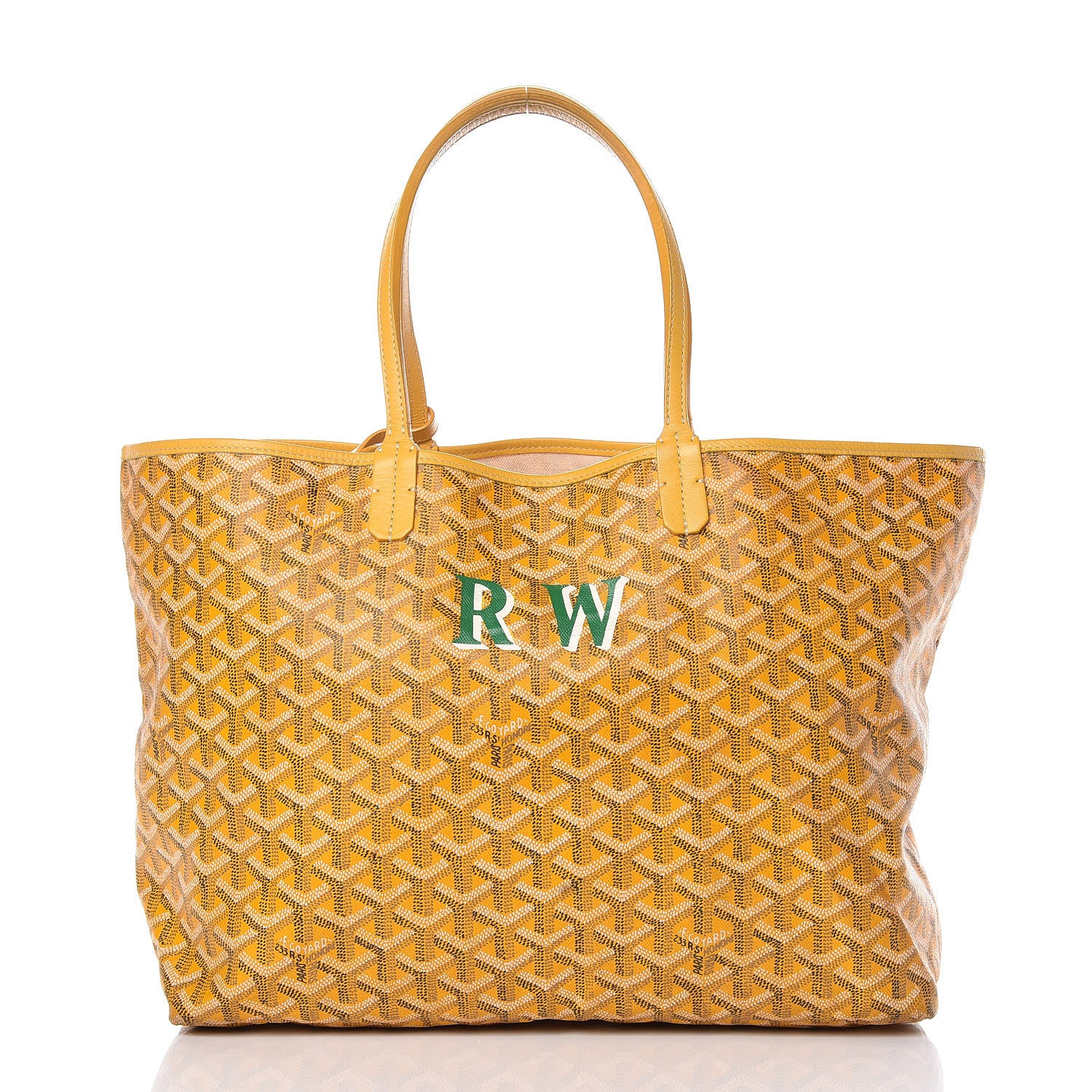 Goyard Goyardine Saint Louis PM Yellow 3 of 19