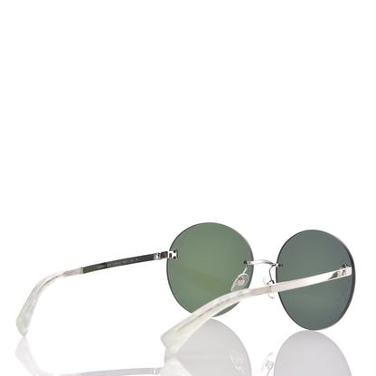 Chanel Mirrored Round Sunglasses 4216 Purple 4 of 6