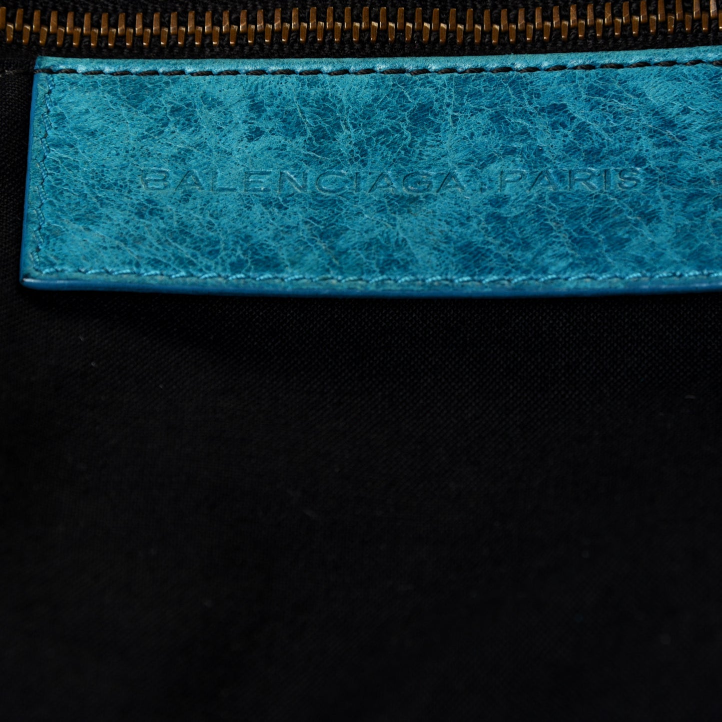 Chevre Classic Hardware Twiggy Aquamarine