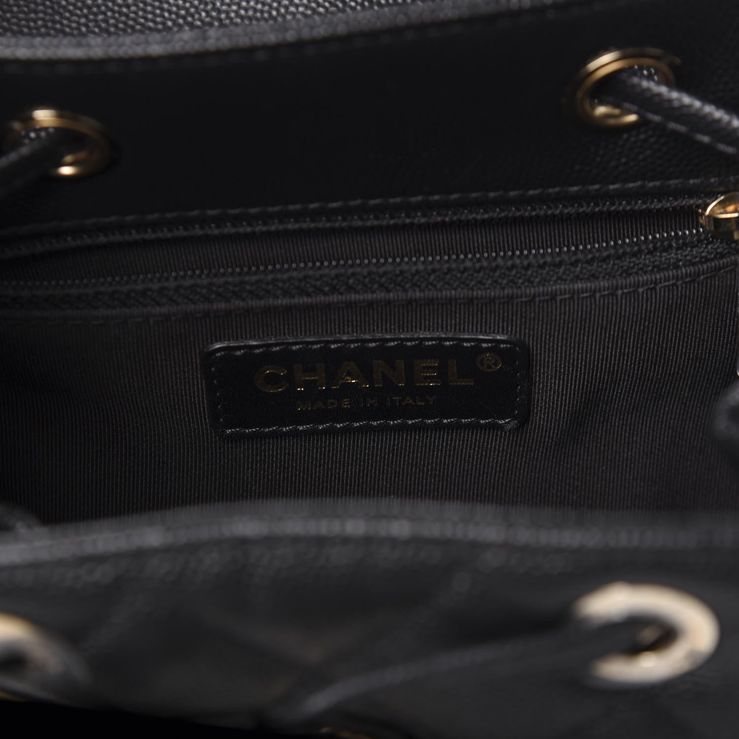 Chanel Caviar Quilted Backpack Bag Black 5 of 8