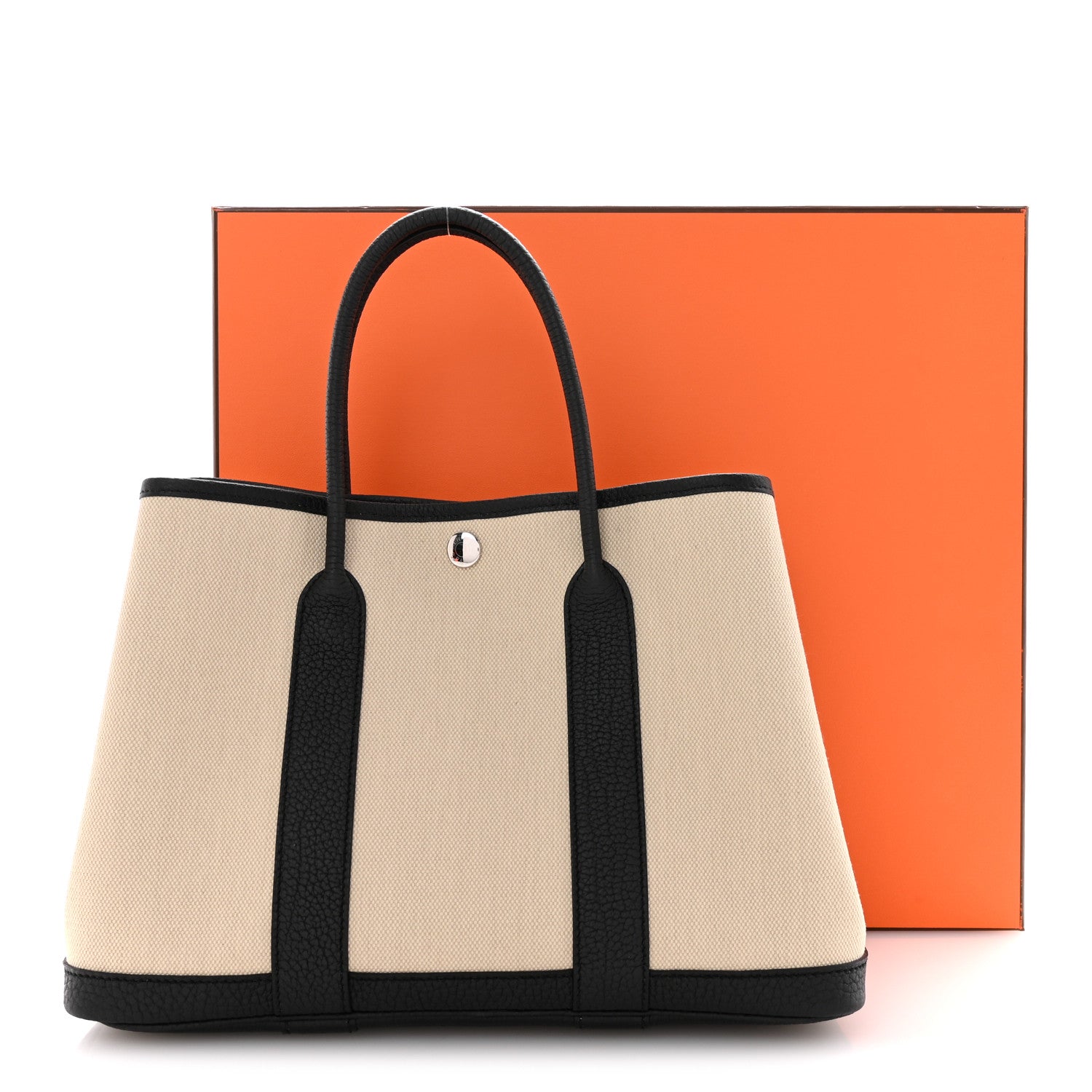 Hermes Toile Negonda Garden Party 30 TPM Beton Black 10 of 10