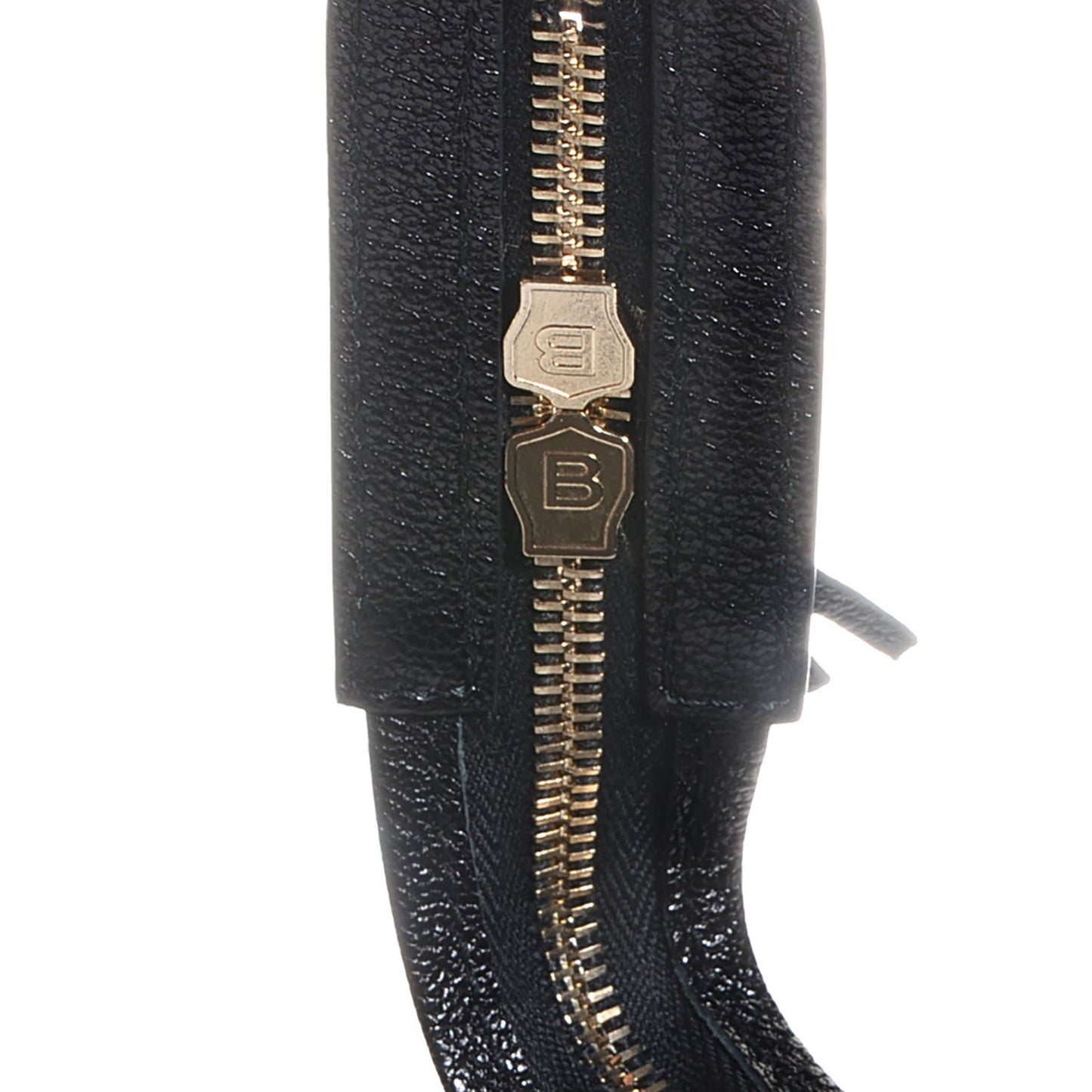 Chevre Gold Metallic Edge Hardware City Black