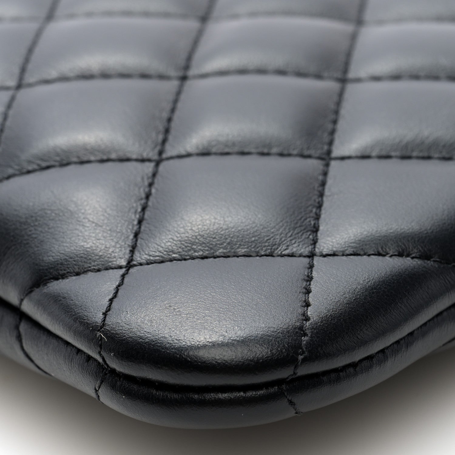 Chanel Lambskin Quilted Crossbody Bag Black 11 of 11