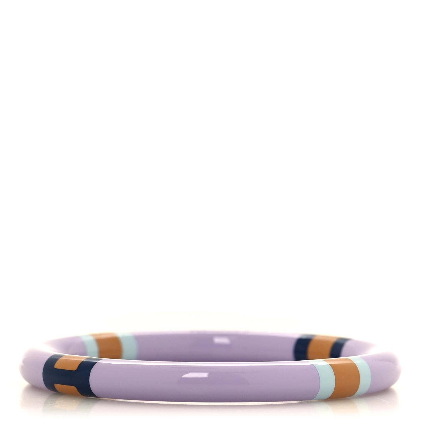 Lacquered Wood H Equipe PM Bangle Bracelet T1