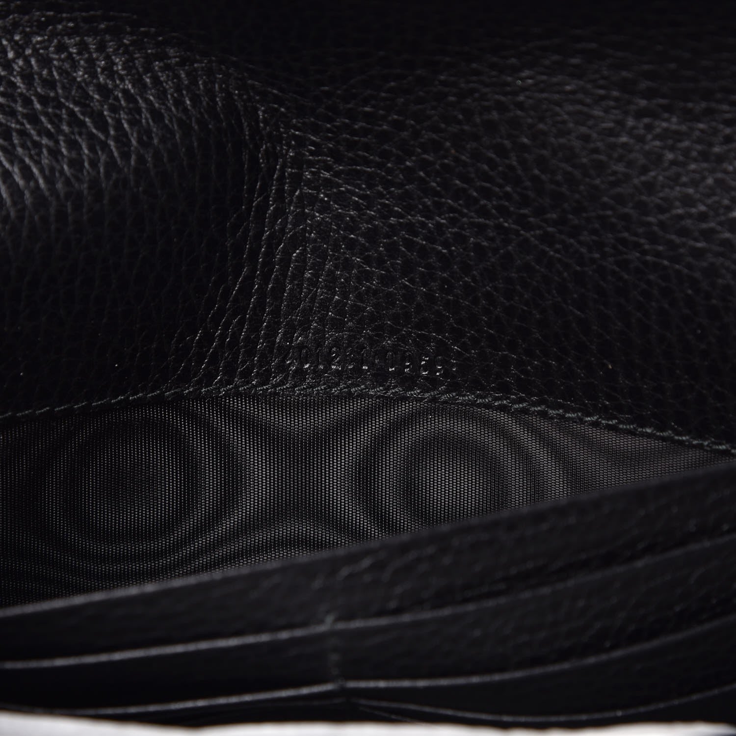 Gucci Calfskin Mini Dionysus Chain Wallet Black 7 of 8