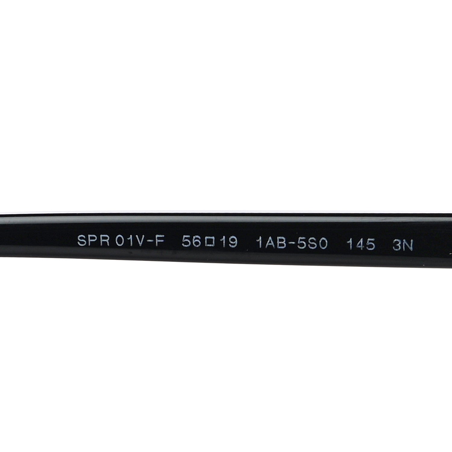 Prada Acetate Cat Eye Sunglasses SPR 01V Black 6 of 6