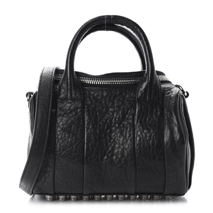 Alexander Wang Pebbled Lambskin Mini Rockie Black Rhodium Hardware 1 of 9