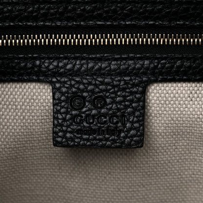 Gucci Pebbled Calfskin Large Soho Hobo Black 6 of 9