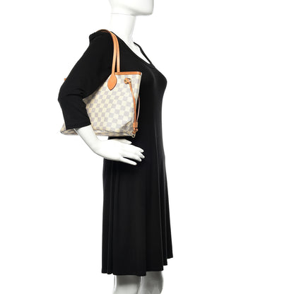 Louis Vuitton Damier Azur Neverfull PM 2 of 17