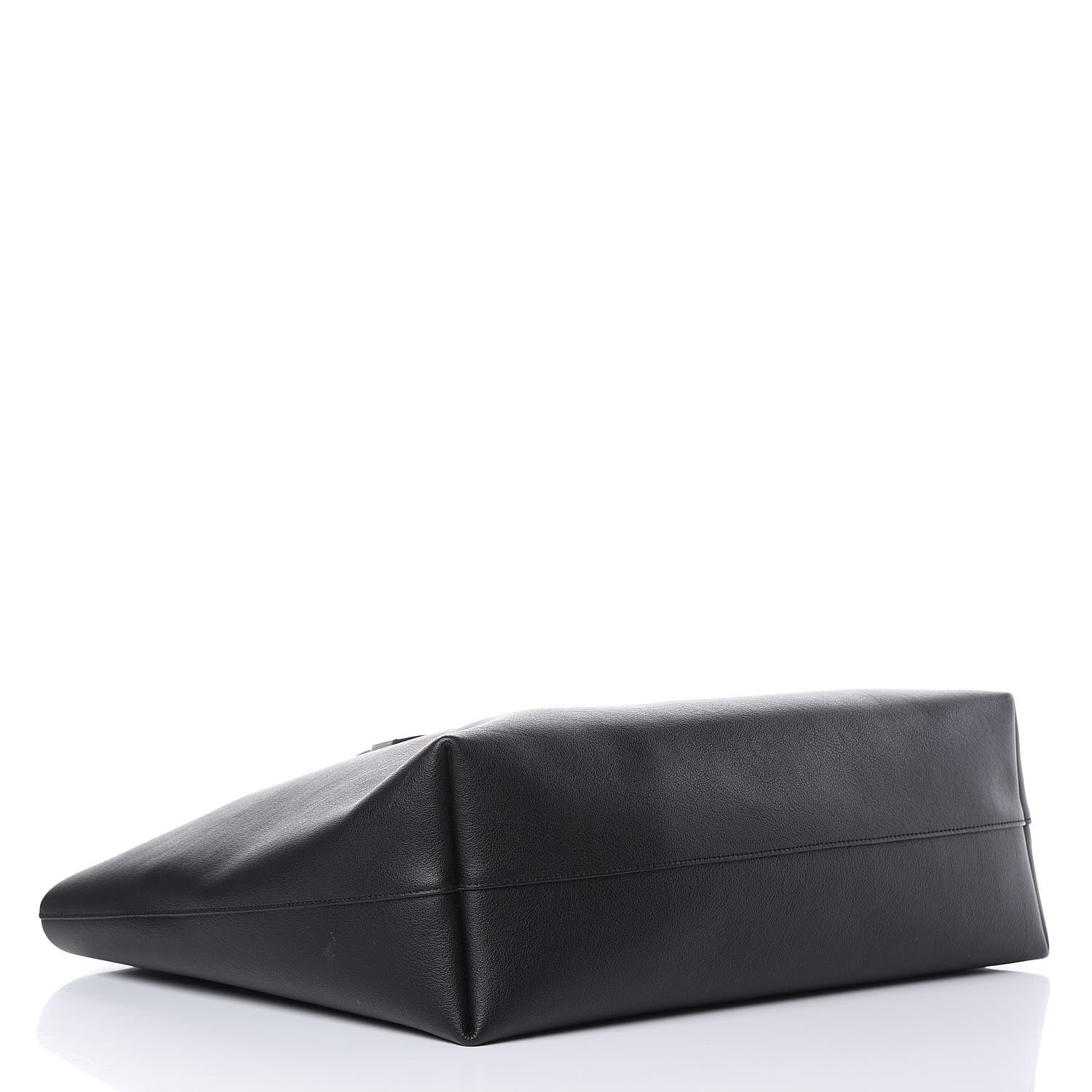 Saint Laurent Calfskin Large Shopping Tote Black 5 of 11