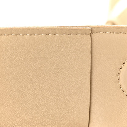 Bottega Veneta Grained Calfskin Maxi Intrecciato Cassette Crossbody Bag Porridge 11 of 12