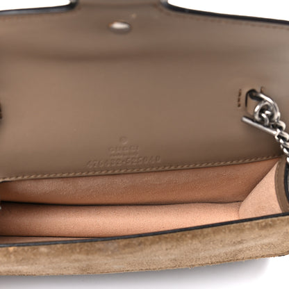Gucci GG Supreme Monogram Super Mini Dionysus Shoulder Bag Taupe 5 of 13