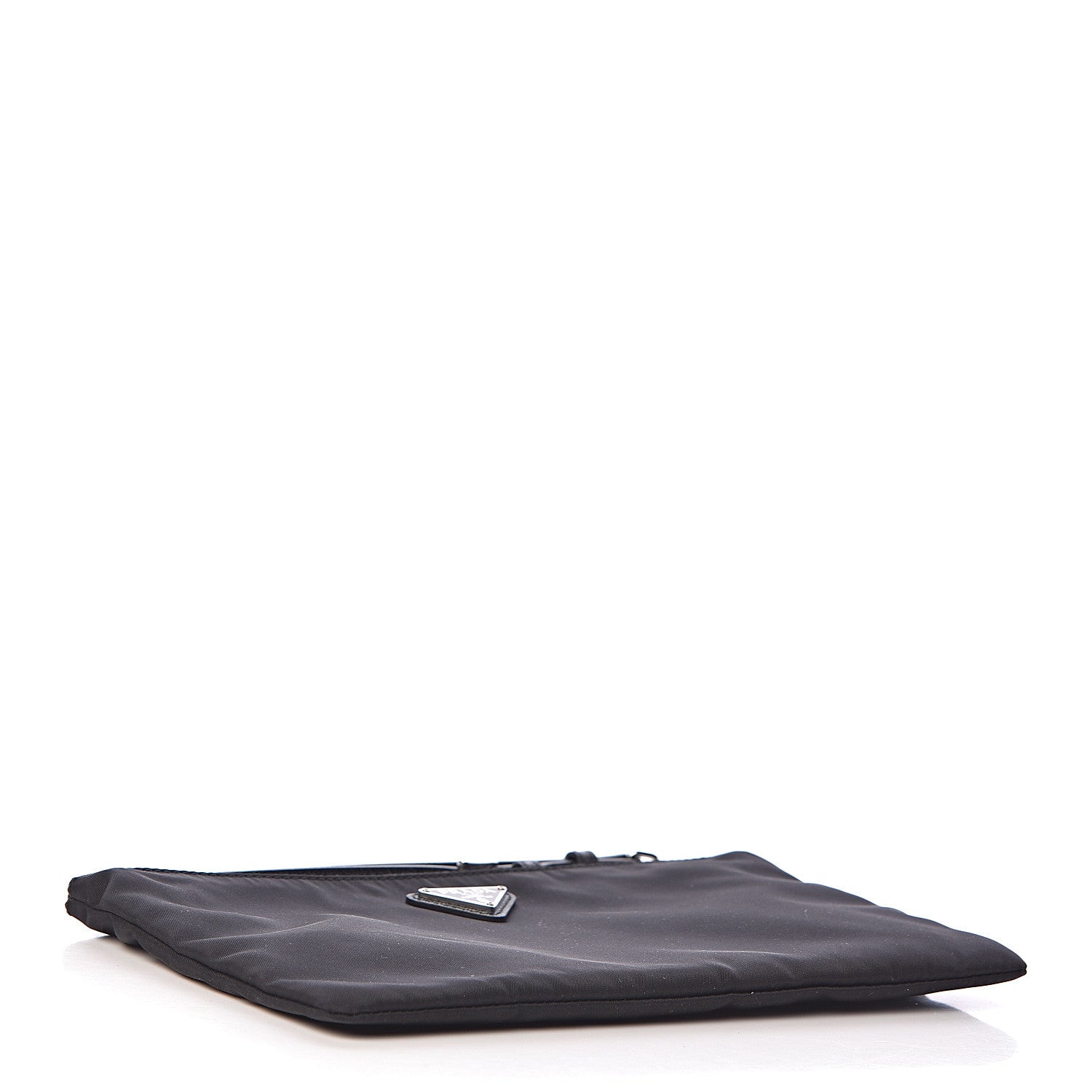 Prada Tessuto Nylon Vela Wristlet Black 4 of 7