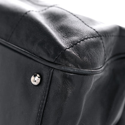 Chanel Lambskin Square Stitched Large Tote Black 11 of 22
