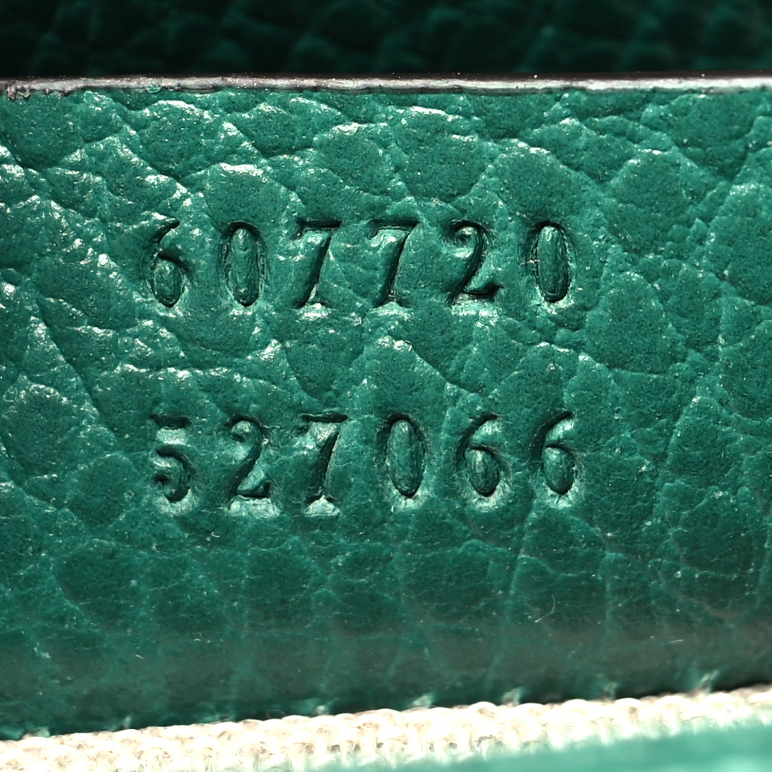 Gucci Dollar Calfskin Interlocking G Crossbody Bag Emerald 8 of 12