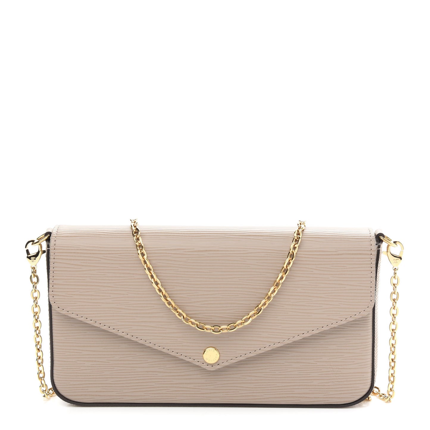 Epi Felicie Pochette Chain Wallet Galet