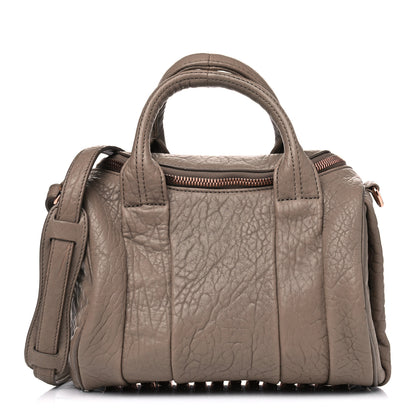 Alexander Wang Pebbled Lambskin Rockie Latte Rose Gold Hardware 1 of 7