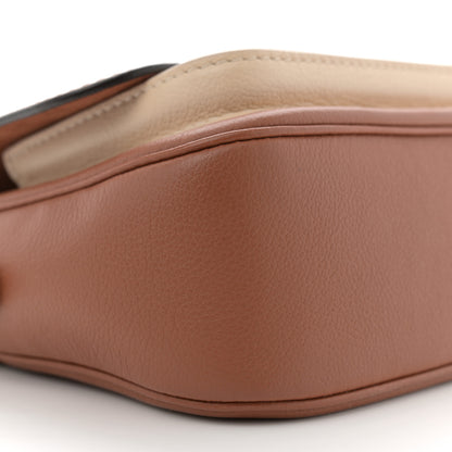 Louis Vuitton Grained Calfskin Lockme Tender Chataigne Brown 8 of 10