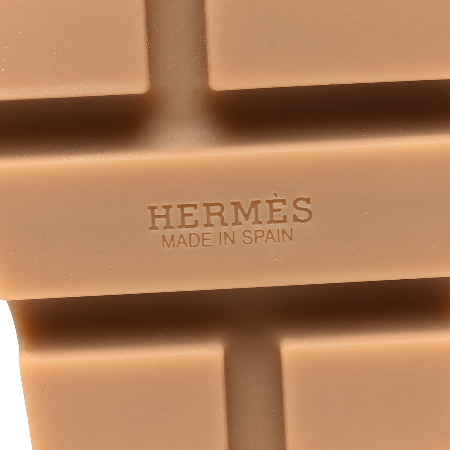 Hermes Calfskin Cork Eze 30 Sandals 37 Marron Glaise 7 of 8