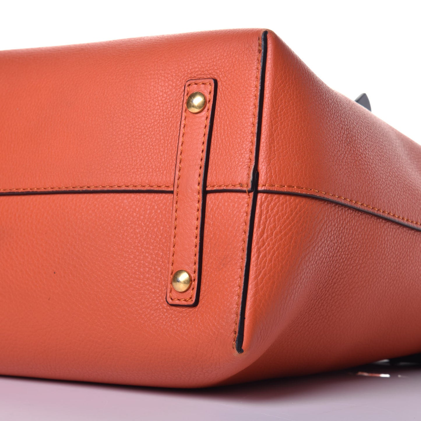 Soft Grain Calfskin Medium Belt Bag Clementine