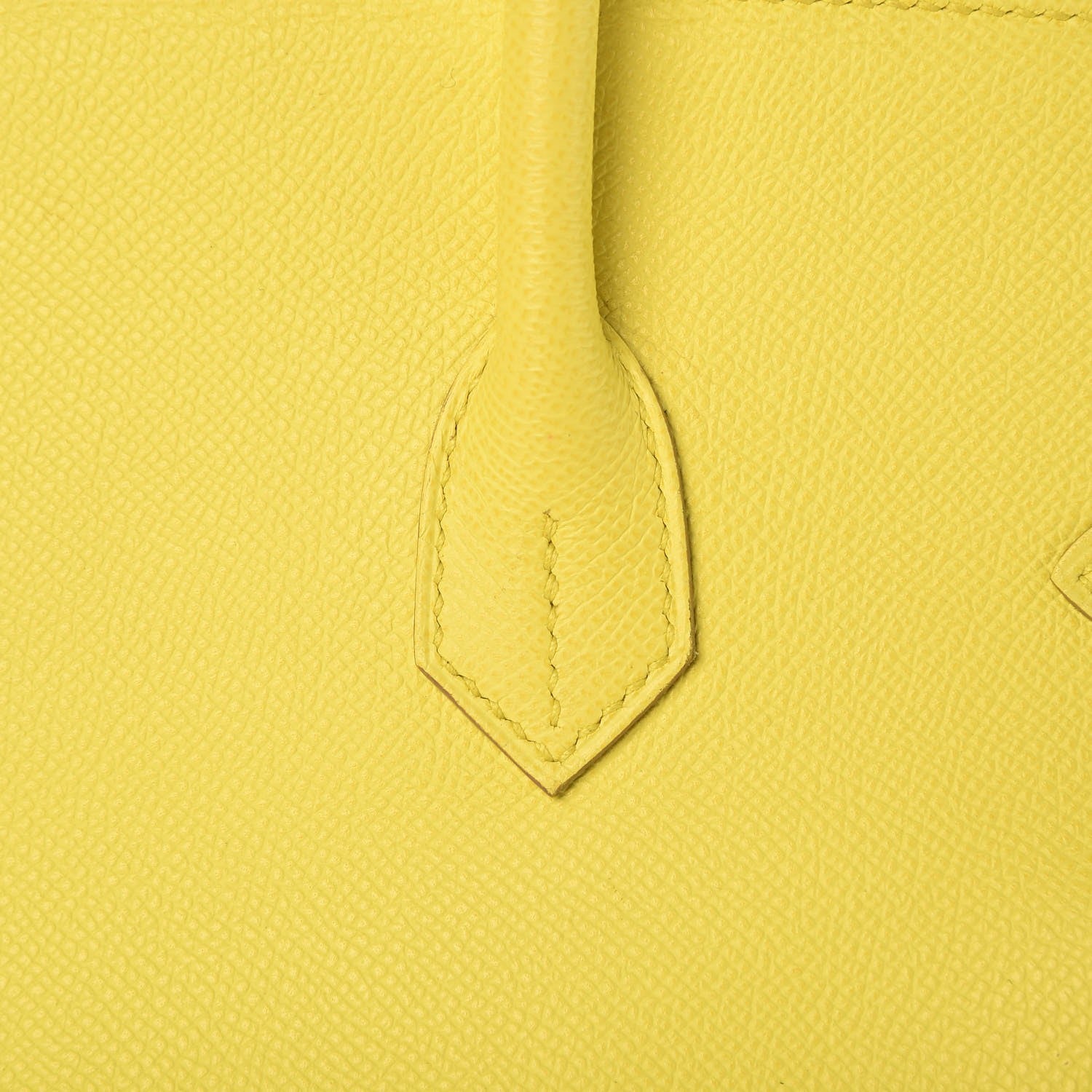 Hermes Epsom Birkin 35 Lime 21 of 35