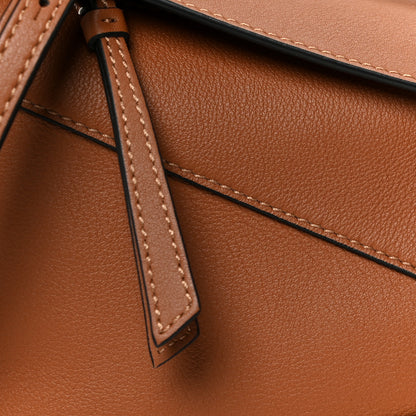 Loewe Calfskin Mini Puzzle Bag Tan 9 of 11