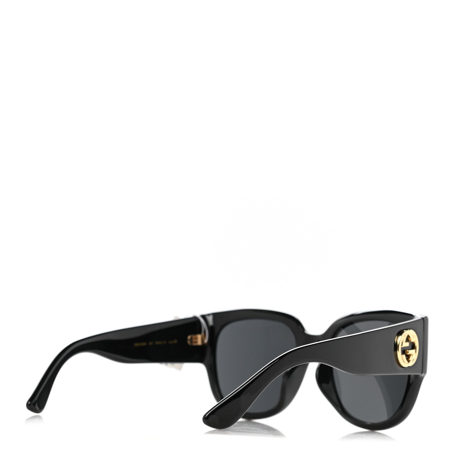 Gucci Acetate Square Frame Sunglasses GG0142SA Black 4 of 8