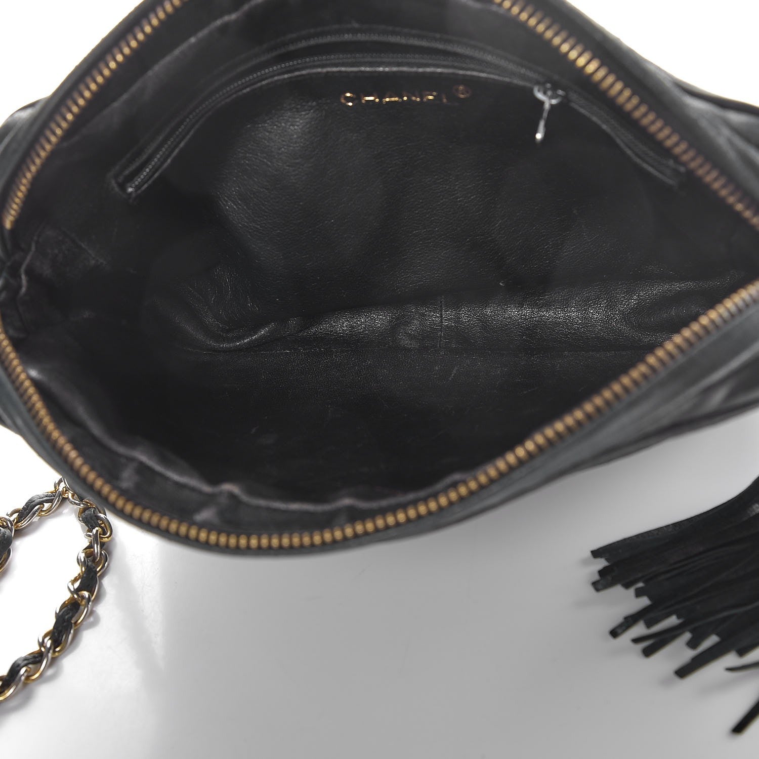 Chanel Lambskin Tassel Camera Case Black 5 of 16