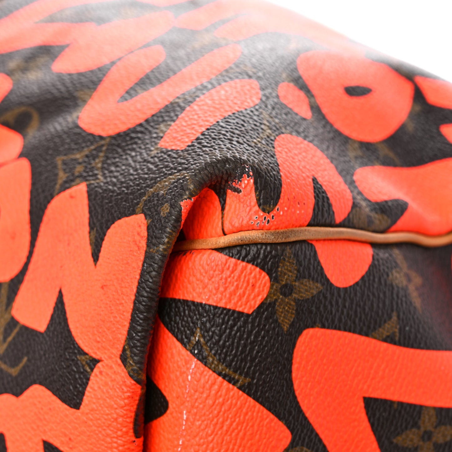 Monogram Graffiti Keepall 50 Orange