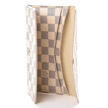 Louis Vuitton Damier Azur Josephine Wallet 7 of 11
