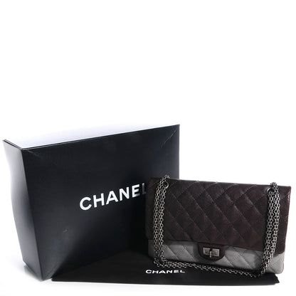 Chanel Caviar Washed Lambskin 2.55 Reissue 226 Flap Brown Grey 5 of 9