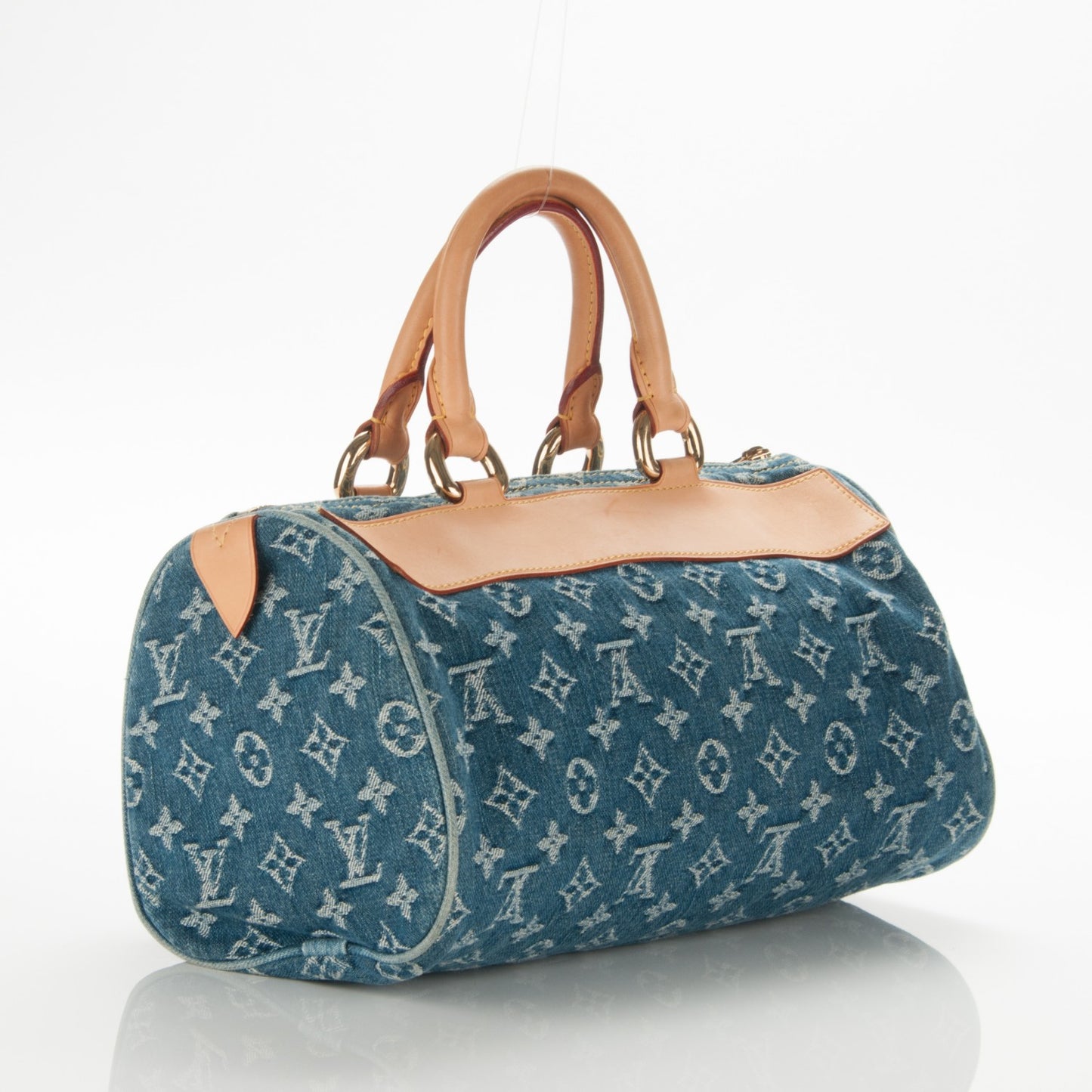 Monogram Denim Neo Speedy Blue