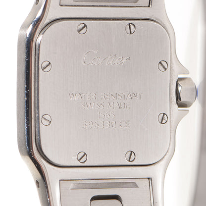 Cartier Stainless Steel 24mm Santos de Galbee Quartz Watch 4 of 7