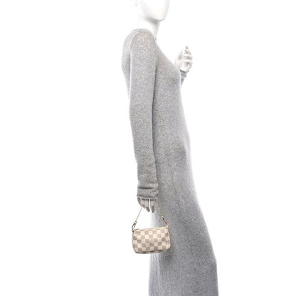 Louis Vuitton Damier Azur Mini Pochette Accessories 2 of 10