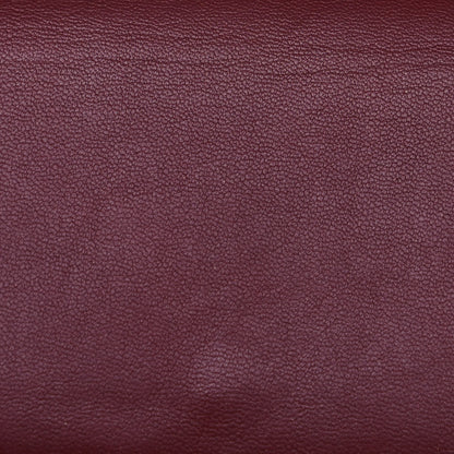Chanel Lambskin Quilted Jumbo Double Flap Burgundy 13 of 15