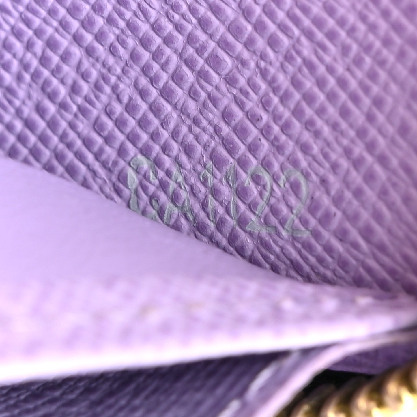 Monogram Multicolor Zippy Wallet  Black Violet