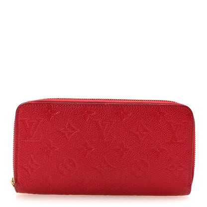 Louis Vuitton Empreinte Zippy Wallet Cherry 1 of 6