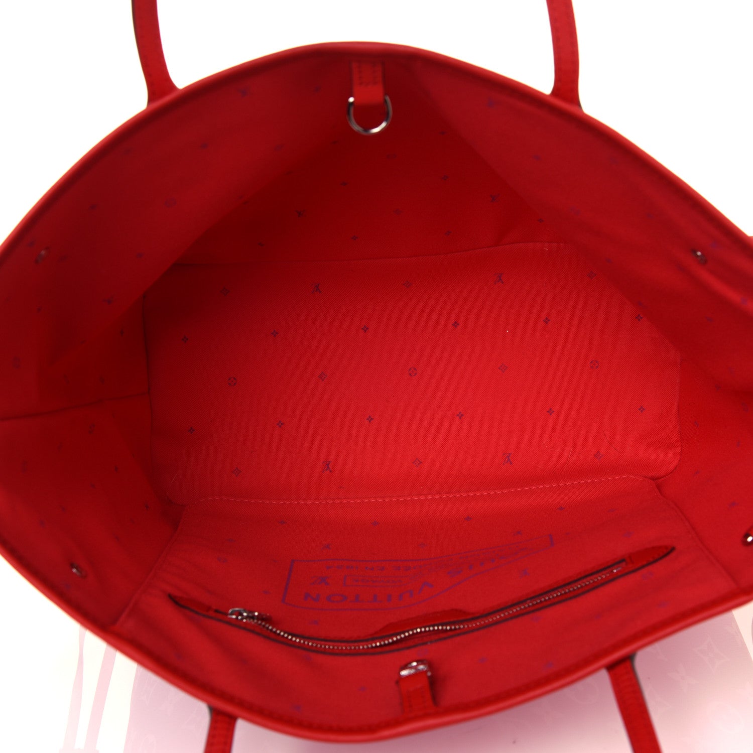 Louis Vuitton Monogram Escale Neverfull MM Rouge 5 of 12