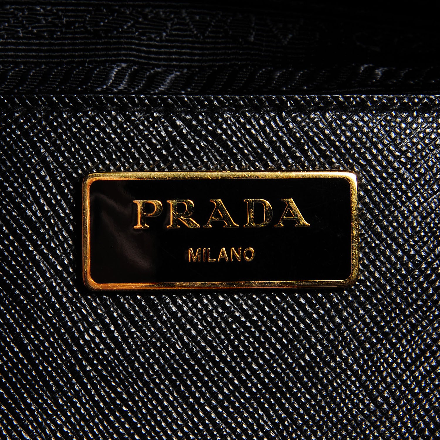 Prada Saffiano Lux Large Double Zip Tote Nero Black 7 of 12