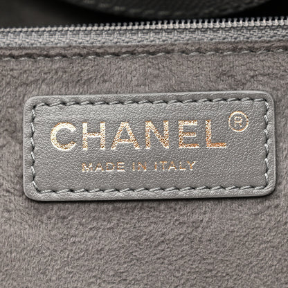 Chanel Caviar Studded Medium Deauville Tote Grey 6 of 11